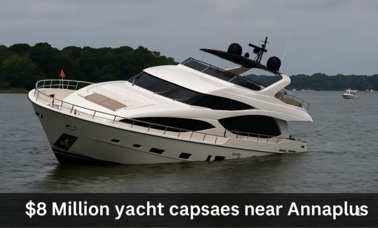 $8 million yacht capsizes near annapolis