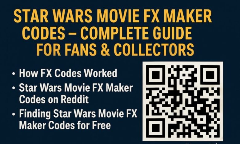 star wars movie fx maker codes