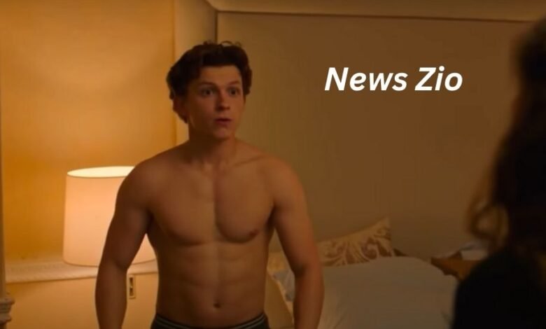 tom holland shirtless