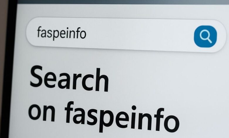 search on faspeinfo